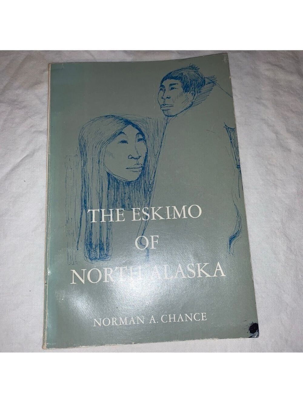 Holt Rinehart Winston The Eskimo of North Alaska Book Teal paperback